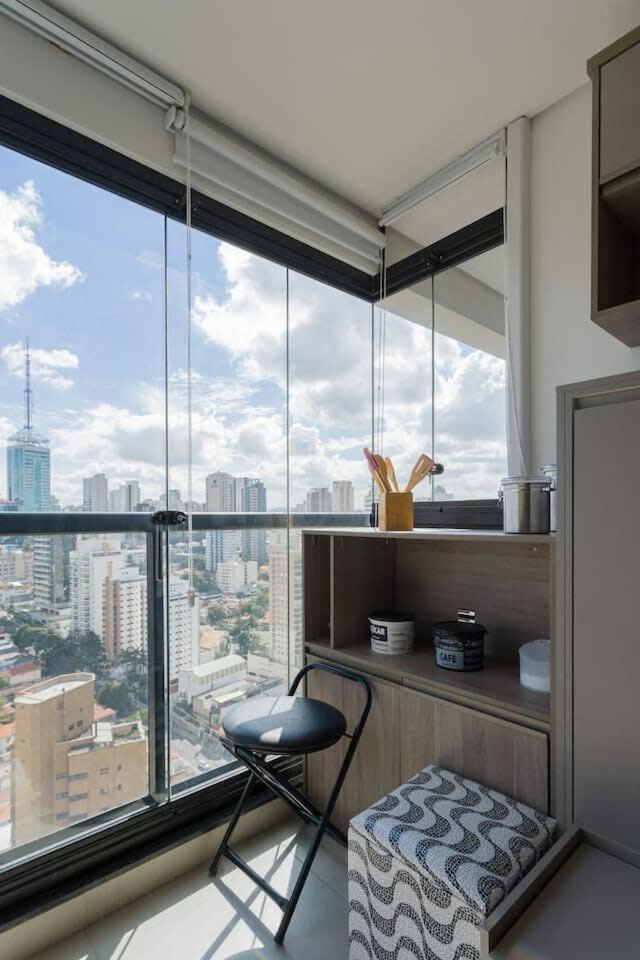 BHomy Vila Mariana com vista e estilo TP2102 San Paolo Esterno foto