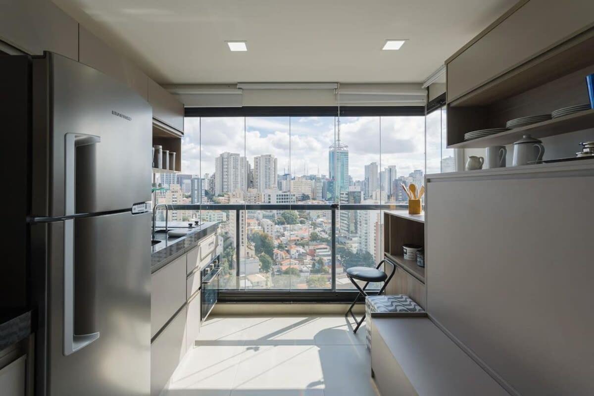 BHomy Vila Mariana com vista e estilo TP2102 San Paolo Esterno foto